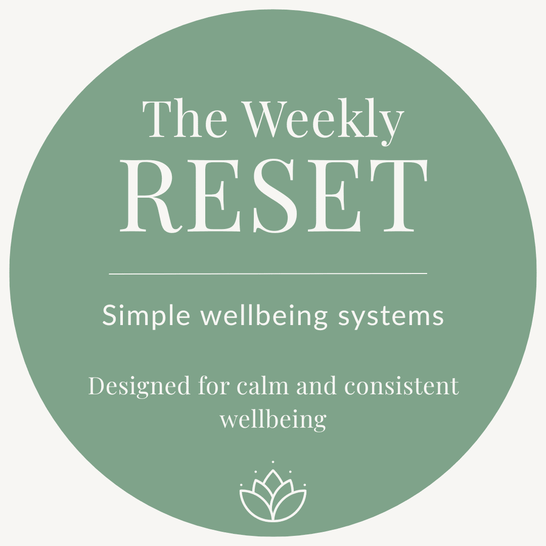 The Weekly Reset logo
